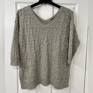 Lane Bryant 14/16 Gray V neck Sweater
